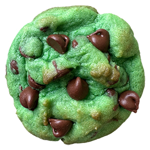 Yummy Mint Chocolate Chip Cookie